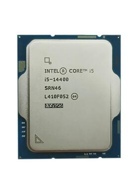 酷睿i5-14400散片CPU 14代10核16线程台式机处理器适用B760十核
