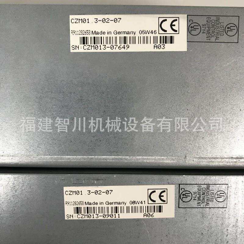 Rexroth力士乐电源设备控制器R911282658 CZM01.3-02-07