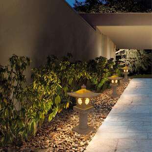 工厂直销庭院中式灯石塔仿古灯防水景观灯公园石灯树脂别墅草坪灯