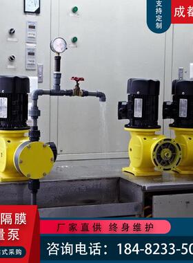 成都JXM系列机械隔膜式计量泵JXM-240/0.7耐酸碱无泄漏立式泵