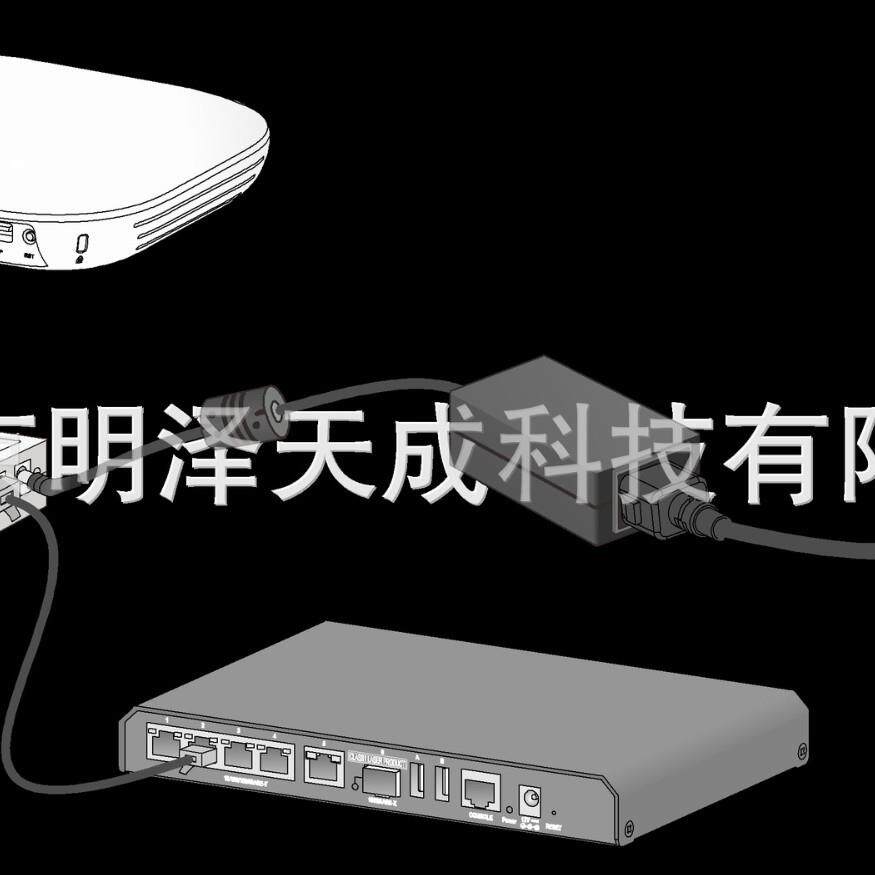 EWPAM2NPOE H3C 单端口POE注入单元(含25W电源,千兆,可并排安装) - 实物图