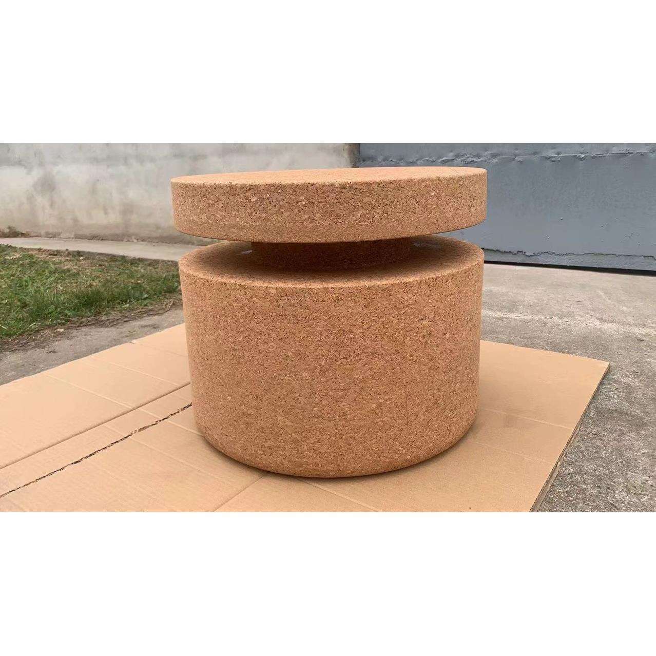 宜道软木制品咖啡家具系列奶茶吧凳子艺术家具创意图案软木制品