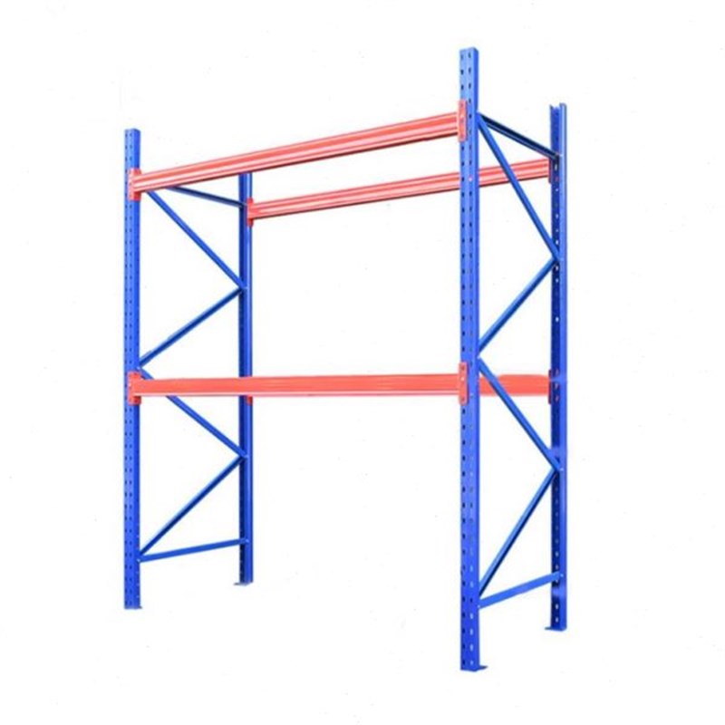 仓储货架重型加厚工厂仓库房高位立体横梁托盘1-3吨大型布匹货架