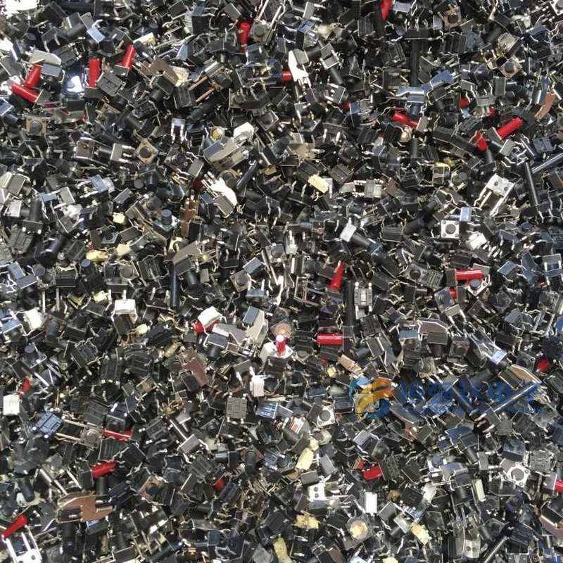 包100克】晶轻触开关混装轻触开关贴片开关立式按键【一