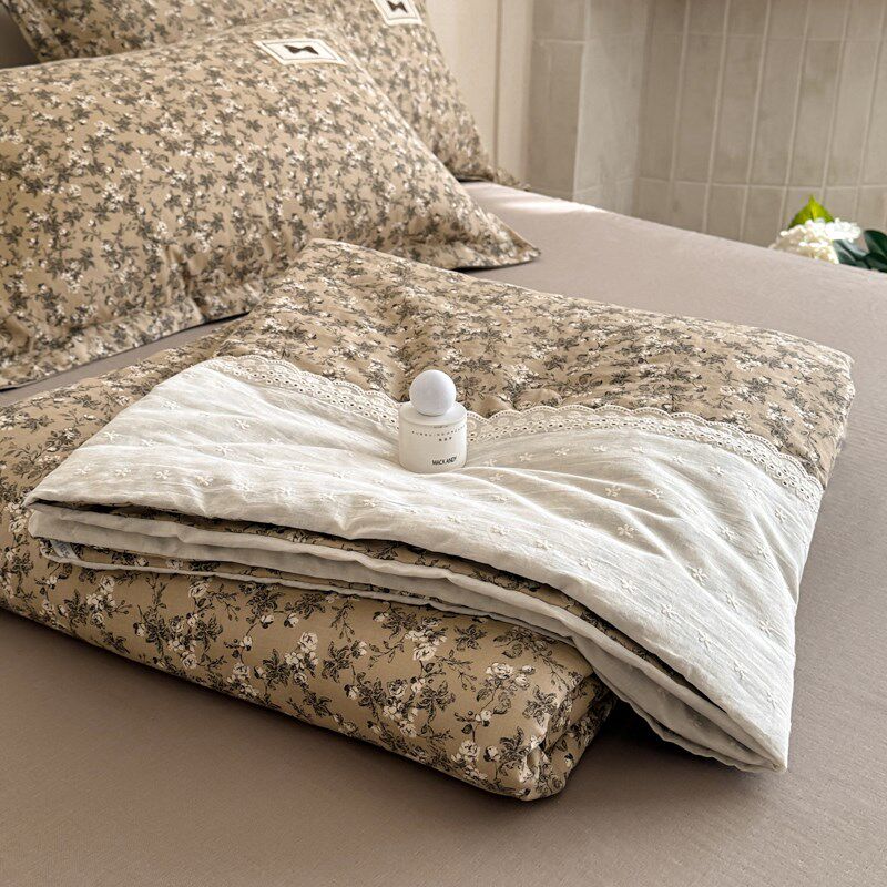 A类全棉双层纱玉米聚乳酸夏被纯棉有氧夏凉被春秋被冬被三件四件,床上用品,棉花被,淘宝优惠券,粉丝福利购,淘宝优惠卷