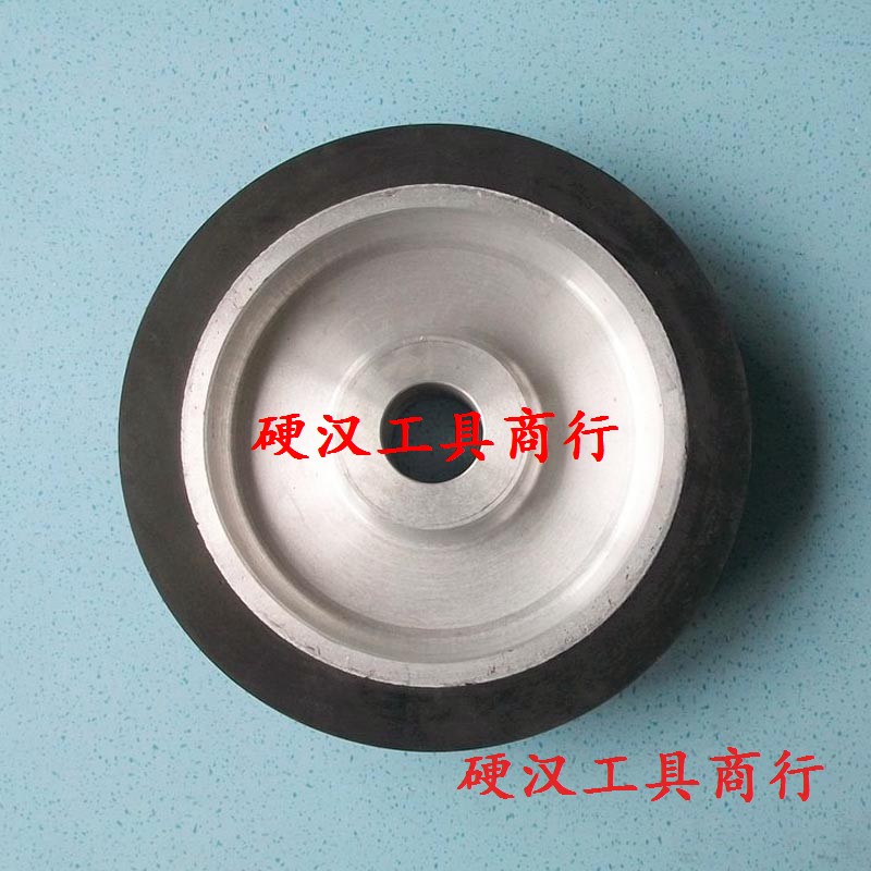 砂带机抛光轮砂带机主动轮调偏铝芯橡胶轮砂N带套轮非标橡胶轮定图片