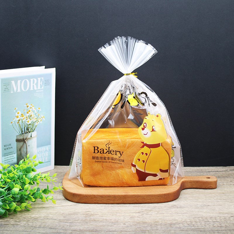 450g克吐司袋烘焙透明吐司切片包装袋食品袋500个吐司面包包装袋