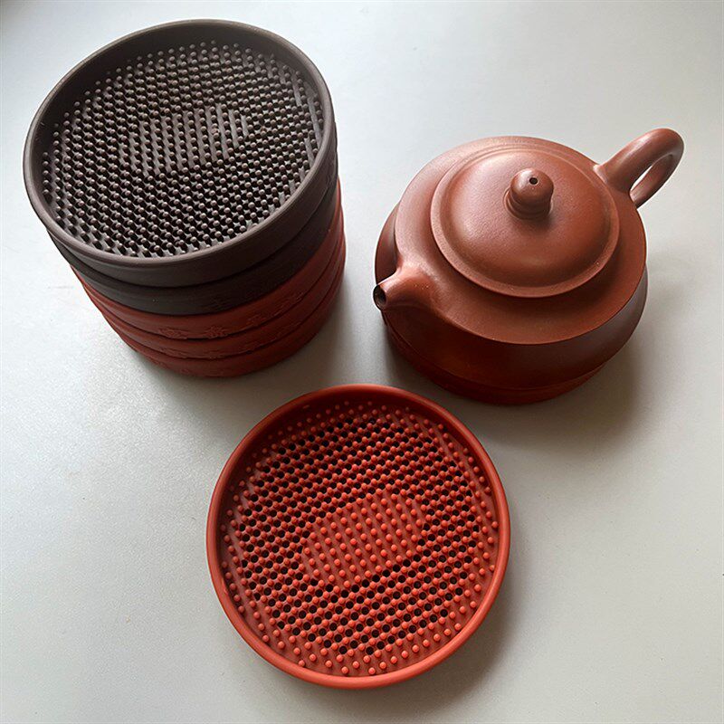 紫砂壶养壶垫硅胶软垫茶壶托壶底座E垫隔热垫茶具防滑硅胶茶具配