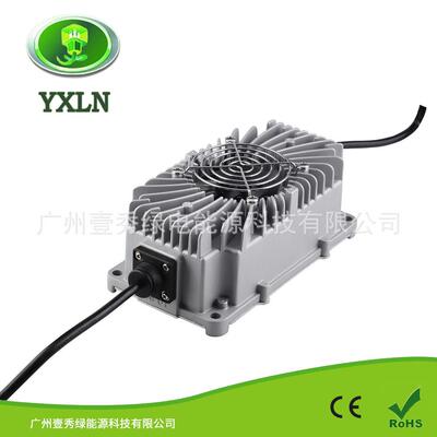 智能110vac / 220vac 36V6A 防水铅酸充电器42v 43.8v 锂电充电器