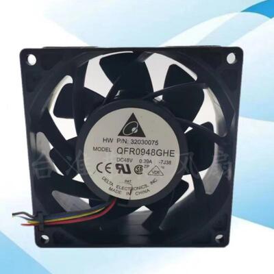 台达 QFR0948GHE 48V 0.39A 9038 9CM 4线PWM温控暴力散热风扇