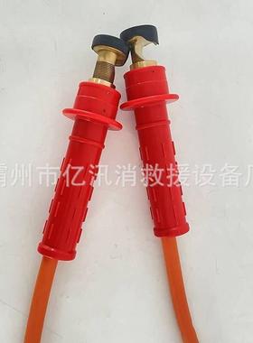带电作业红色引流线头绝缘跳线夹连接器50平方配件引流线连接头