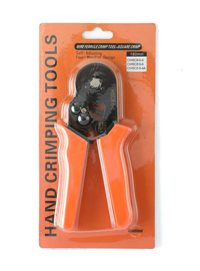 展握牌HScC8 6-6 迷你型自调式 管型端子压线钳 0.25-6平方
