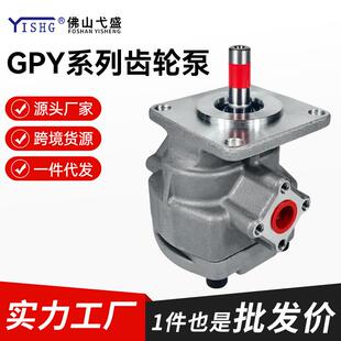 变量液压齿轮泵GPY-3R 4R 5.8R 7R 8R 9R 10R 11.5R齿轮泵小型
