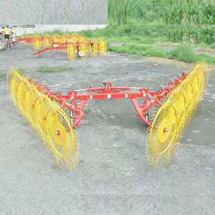 秸秆搂草机 全自动牧草翻堆量晒设备 牵引式搂草机