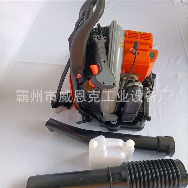 背负式风力灭 火机二冲程燃油吹风机工地道路落叶清扫机大棚吹雪