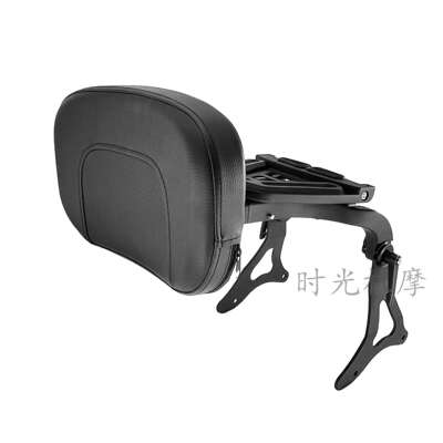 适用印第安Bobber改装后靠背 侦察兵 黑马首领多功能折叠伸缩靠垫