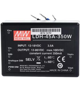 明纬电源 LDH-45B-1050 DC-DC升压式恒流LED驱动器
