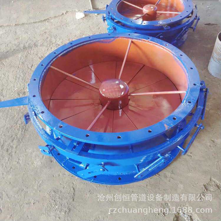 华东电力设计院 圆形百叶窗式风门 电动风门 花瓣是调节风门