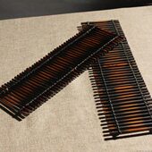 日式 仿古排复古茶席托盘竹制竹茶盘竹编手工干泡台工艺品