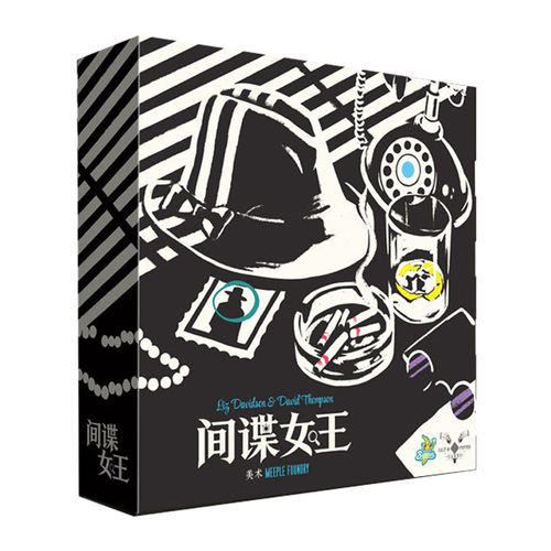 间谍女王单人中文正版卡牌