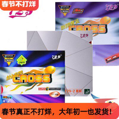 北京航天 天津友谊友谊729纵横乒乓球胶皮老729-2精品反胶套胶