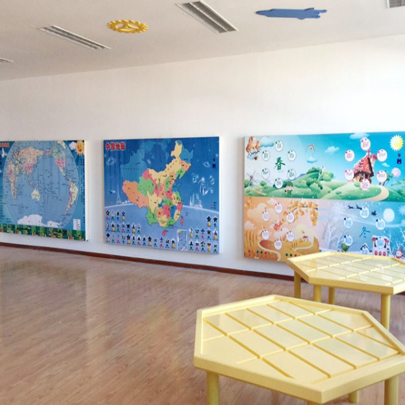 幼儿小学科学环创发现探索室内墙面操作板24节气语音介绍齿轮传动