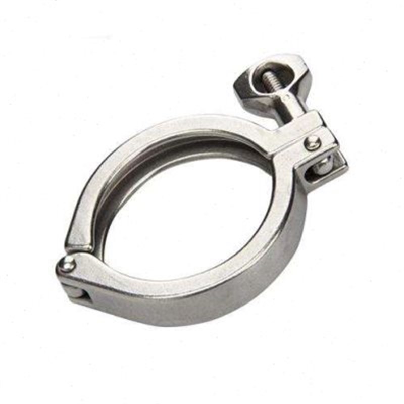 快管卡扣卡箍不锈钢卡盘抱促快接箍销防锈装夹精Y铸快速接头