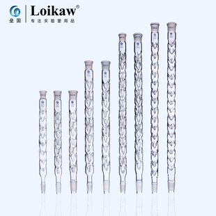 垒固刺形蒸馏柱 精馏柱 实验室 刺形分馏柱分馏管具上支管塞