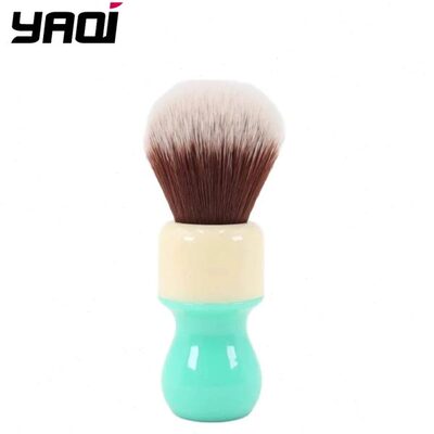YAQI 22MM剃须刷胡须泡沫毛刷修面泡沫毛刷二路漂白獾毛手工