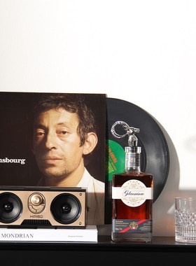 现代简约样板房售楼部客厅酒柜小边几茶几托盘组U合洋酒装饰摆件