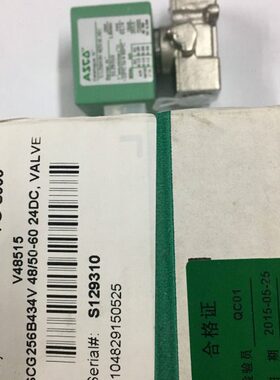 美国ASCO电磁阀SCG256B434V/SCG356B466VMS全新原装秒发货