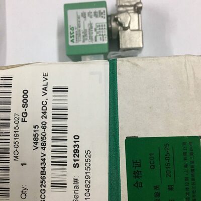 美国ASCO电磁阀SCG256B434V/SCG356B466VMS全新原装秒发货