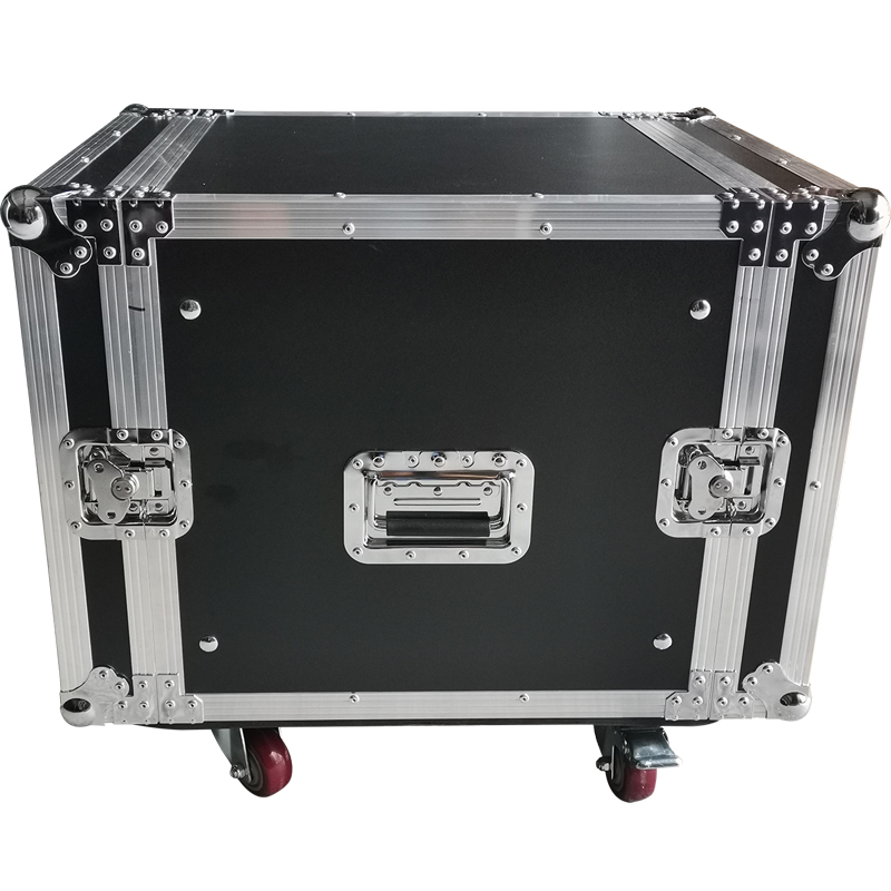 专业12U16U两开门航空箱机柜功放航空箱音M响柜调音台机柜防震机
