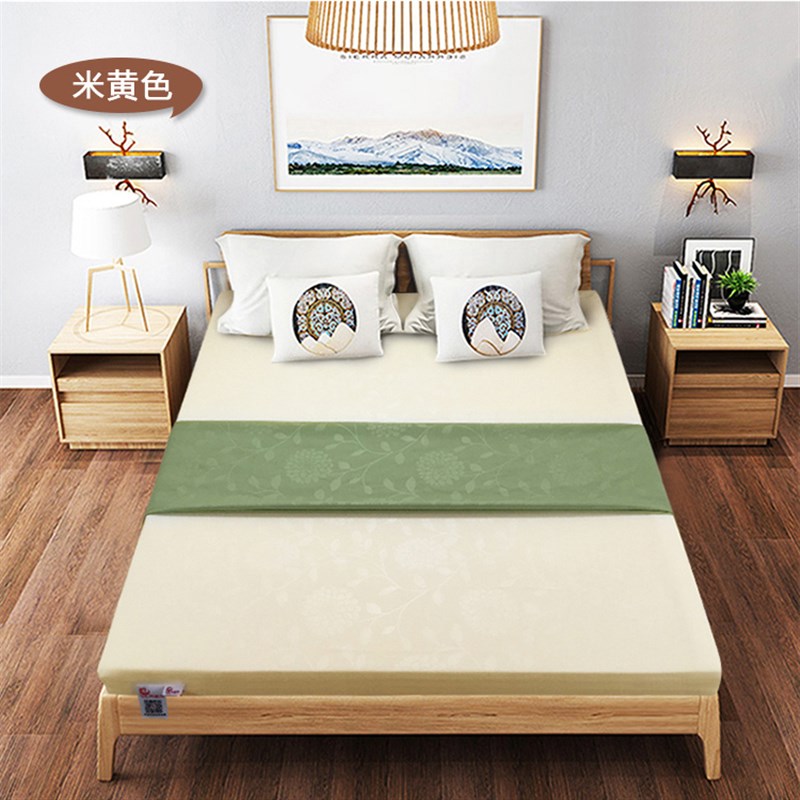 定制特硬100D高密度海绵床垫1y.5米1.8米双人学生宿舍单人海棉加