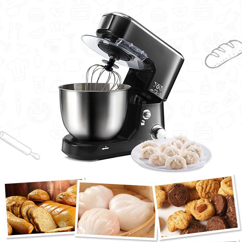 4L5L和面机家用厨房搅拌揉面机电动打蛋器和面揉面机不锈钢
