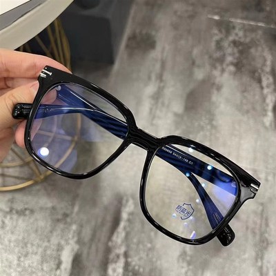 素颜神器眼镜女韩版潮黑框级感近视可配度数大框大脸显瘦80858