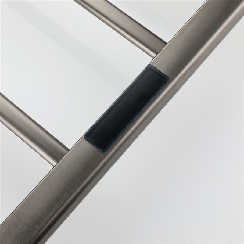 明装电热毛巾架不锈钢浴巾架家用卫生间智能加热恒温毛巾架烘干架