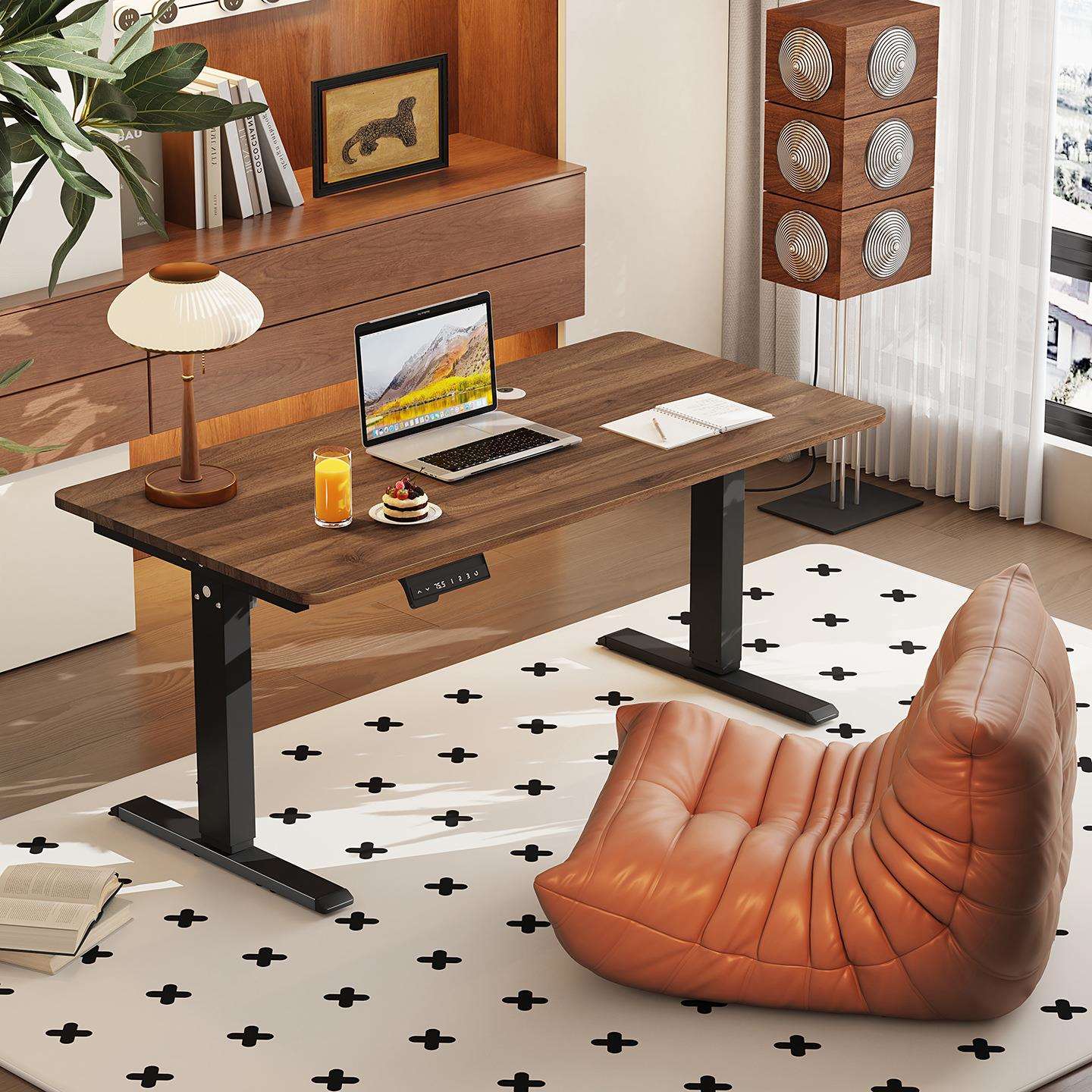 电动升降桌电动升降茶几智能电脑桌电竞桌子家用办公书桌升降桌腿