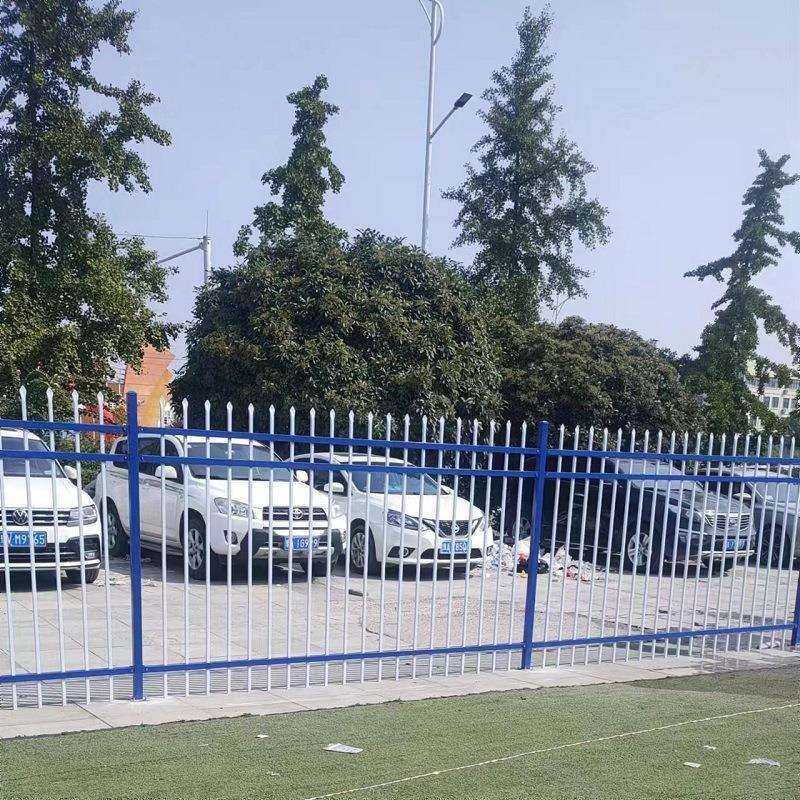 锌钢围墙栏杆组装式护栏三横栏格栅蓝白护栏价格组装方便安装便捷,鲜花速递/花卉仿真/绿植园艺,割草机/草坪机,淘宝优惠券,粉丝福利购,淘宝优惠卷