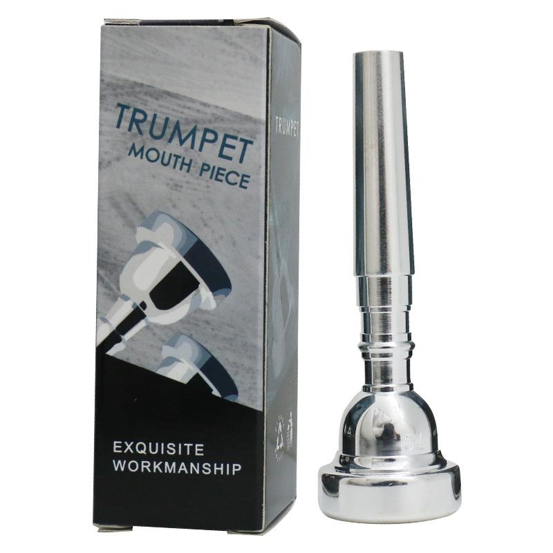 津宝7C小号号嘴 镀银长号吹嘴配件立键扁键次中音号嘴大小抱号嘴