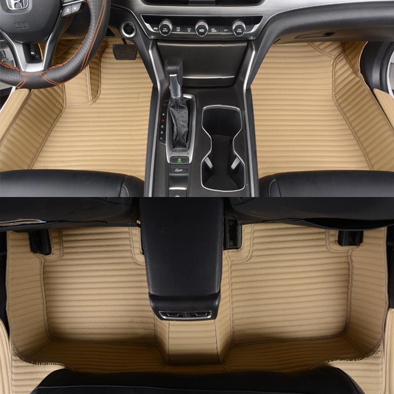 众泰T600T500E200T300大迈X5X7SR7SR9Z500Z300专用横纹翻边脚垫