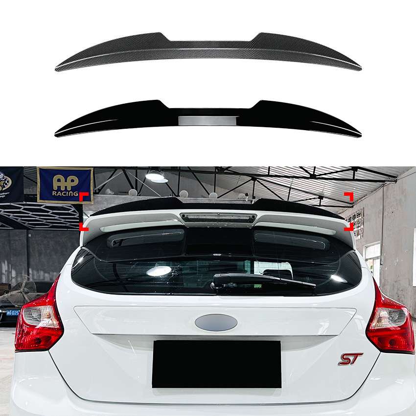 适用福特福克斯 Focus MK3 ST-Line ST 2011-2017 顶翼小尾翼改装