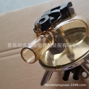 畜牧养殖设备 奶牛挤奶机配件 挤奶机不锈钢底座集乳器集奶器