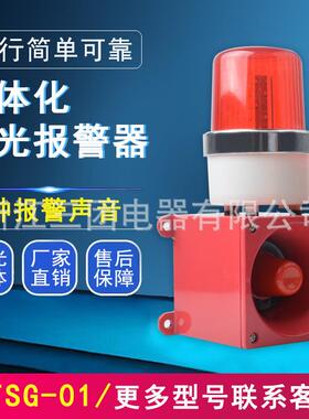 一体化声光报警器 BJ-11语音声光报警器警报器SJ-2船用声光报警器