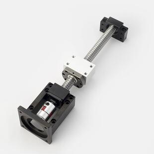 丝杆伺服步进电机座一体座MBK12-5712-6015-8020--110轴承座立式