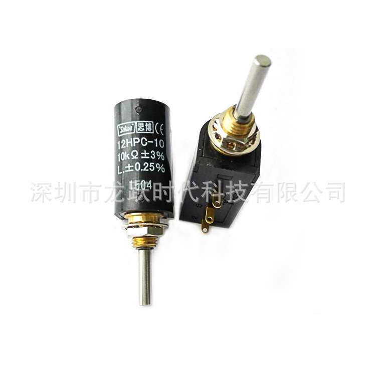SAKAE思博进口12HPC-10-10K ±3%L.±0.25% 10圈精密线绕电位器