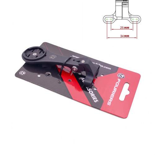 FOURIERS/富律业 一体可调式码表座，双孔螺丝控制 HA-S024-N