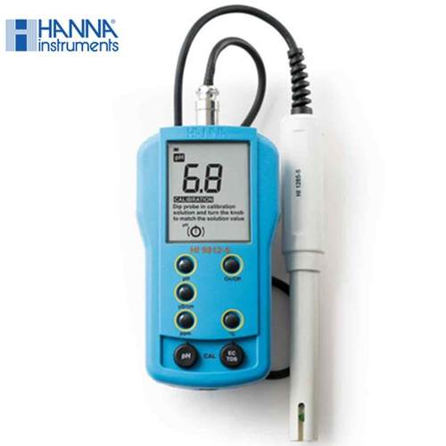 意大利哈纳 HI98130 高量程 pH-EC-TDS-℃测定仪 笔式酸度计