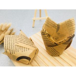 40克防油纸火焰纸杯成型机郁金香蛋糕杯