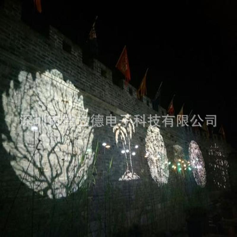3D建758筑投影体投城墙投影旅光文影山夜游影灯光秀